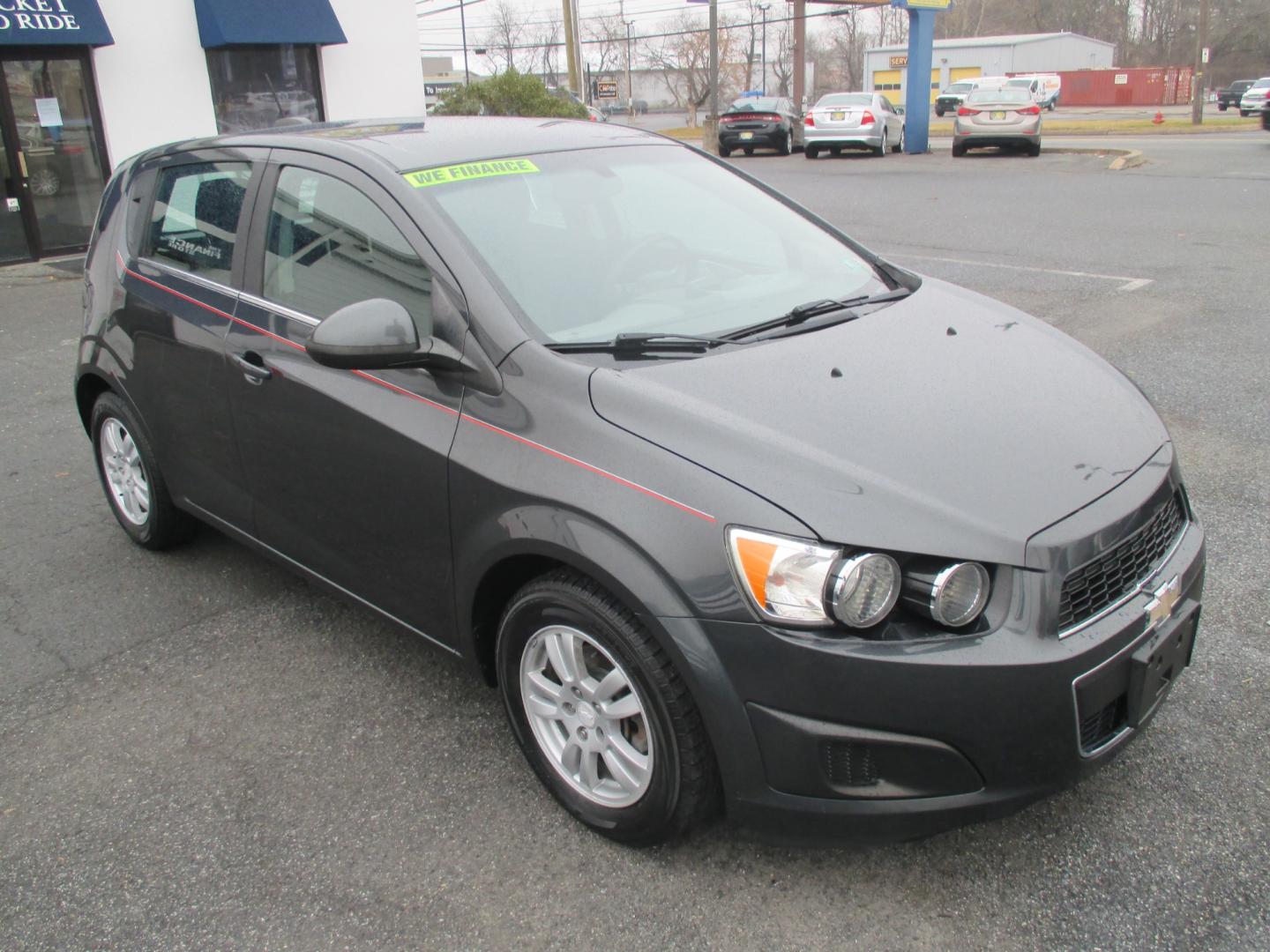 2016 GRAY Chevrolet Sonic LT Auto 5-Door (1G1JC6SG9G4) with an 1.8L L4 DOHC 24V engine, 6A transmission, located at 1254 Manheim Pike, Lancaster, PA, 17601, (717) 393-9133, 40.062870, -76.323273 - Photo#2